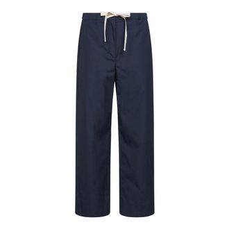 Max Mara Straight Trousers, female, Blue, Size: XS Smmargento Trousers