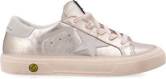 Golden Goose May Laminated - female - Golden Goose - Sneakers - Gray - 3 UK - Shoes