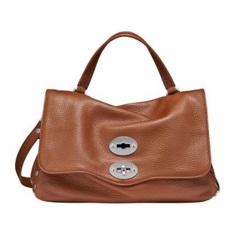 Zanellato Dames, Tassen, Bruin, Maat: ONE Size Leer