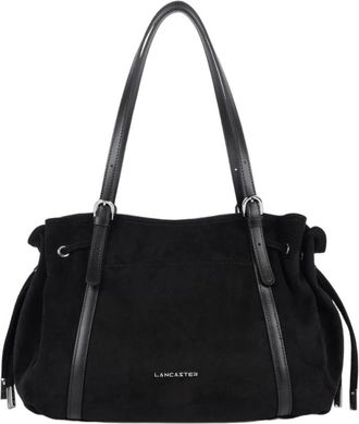 Lancaster Bolso Tote Grande Velvet Emma - Bags - Mujer - Negro - ONE SIZE