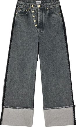 Ganni Mujer, Vaqueros, Gris, Talla: W26
