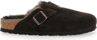 Birkenstock Boston Shearling - Shoes - Mujer - Marr&oacute;n - 37 EU