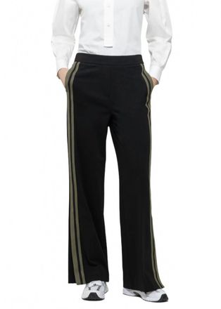 Luisa Cerano Punto-Milano Wide Leg Pant In Black