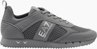 Emporio Armani Mens Grey Sneaker Trainer - Size: 6.5