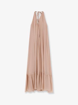 Pinko Vestito lungo Venturone in chiffon - PINKO - gender_Woman