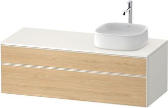 Duravit Lavabo De Consola Duravit Zencha, 1300x550mm, 1 Extra&iacute;ble, 1