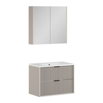 Vicco Conjunto De Muebles De Ba&ntilde;o De 3 Piezas Ruford, Cachemira, 3 Partes, Vicco
