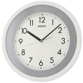 Seiko Wall Clock - SEIKO - QXA812W - White Plastic - 36 cm - Japanese Quartz