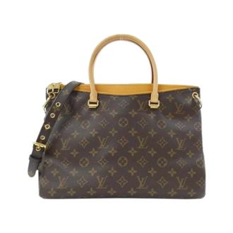 Louis Vuitton Pre-owned Handbags, female, Brown, Size: ONE SIZE Pre-owned Pallas MM Handbag
