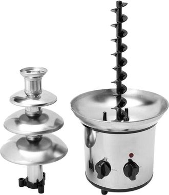 OEM Fuente De Chocolate, M&aacute;quina El&eacute;ctrica De 4 Niveles Para Fundir Chocolate, Juego De Olla Para Fondue, Para Dulces, Aderezo Ranch, Queso Nacho, Ue 220v