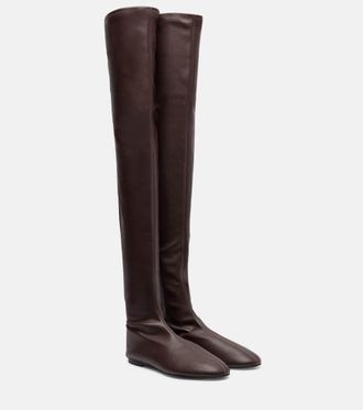 Proenza Schouler Tee Stretch leather over-the-knee boots