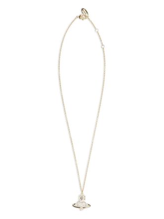 Vivienne Westwood Gold-tone Chain Necklace with Orb Pendant
