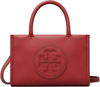Tory Burch mini Ella Bio tote bag - women - Cotton/Bio-Tex - OS - Red