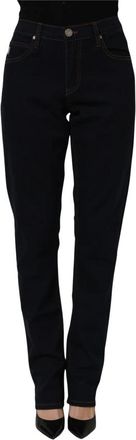 Versace Jeans Couture High Waist Skinny Denim Trouser Jeans - female - Versace Jeans Couture - Skinny Fit Jeans - Blue - W34 - Jeans