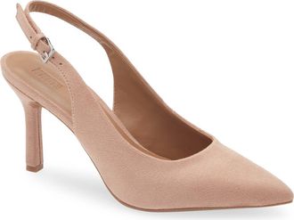 Nordstrom Rack Priscilla Slingback Pump in Beige Blush at Nordstrom Rack, Size 7.5