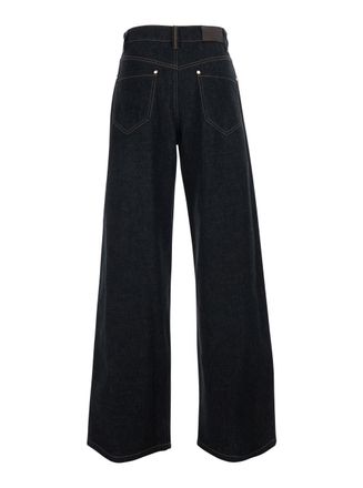 Brunello Cucinelli Womens Jeans Black Denim