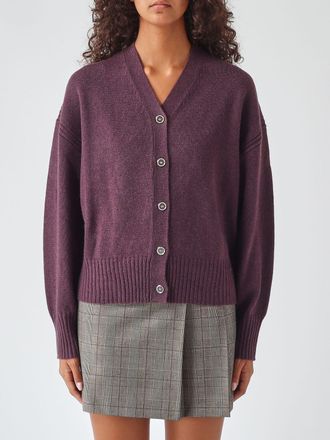 Pinko Cardigan in misto lana e cashmere con scollo a V e bottoni