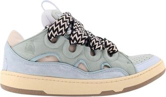 Lanvin Schoenen, Heren, Blauw, 43 EU, Modieuze Casual Sneakers