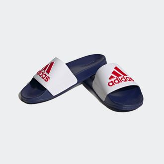 adidas Badesandale ADIDAS SPORTSWEAR SHOWER ADILETTE, Gr. 40,5, ftwwht, betsc, Synthetik, Schuhe Badesandale, Badelatschen