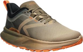 Keen Mens 450 Dirt Hiking Shoe, Light Curry/Orange Pepper, 8