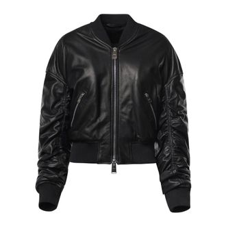Dondup Bomber Jackets - female - Dondup - Bomber Jackets - Black - M - Jackets