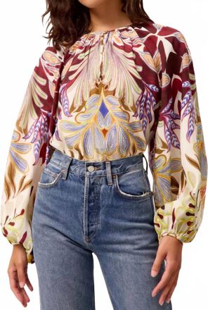 Marie Oliver Arabella Top In Tranquility