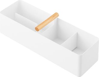 Yamazaki Tableware Slim Storage Box in White at Nordstrom