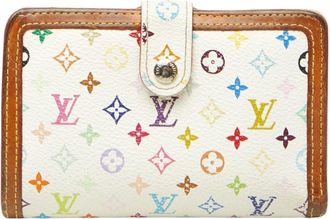 Louis Vuitton Multi-Color Pvc Leather Wallet (Bi-Fold) (Pre-Owned)