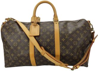 Louis Vuitton Monogram Brown Monogram Boston Bag (Pre-Owned)