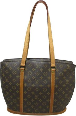 Louis Vuitton Brown Monogram Monogram Handbag Tote Bag (Pre-Owned)
