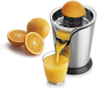 Lacor 69287 - Exprimidor De Naranjas El&eacute;ctrico 100 W - Gris