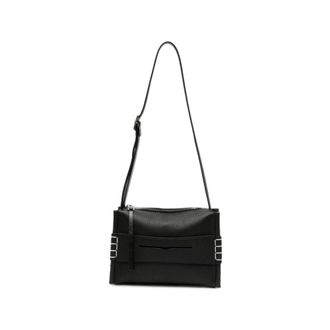 J.W.Anderson Borsa a spalla piccola Loafer in pelle - - Bags - Donna - Nero - ONE SIZE
