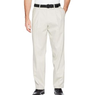 Dockers Signature Khakis Pants Mens Cloud Pleated Classic Fit UPS1018