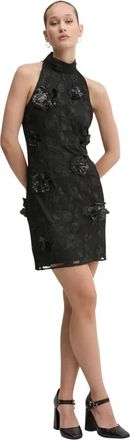 Rotate Tule Jurk - Dames - Feestkleedjes - Zwart - M - Tule - Kleedjes