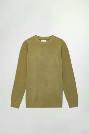 Nn.07 Mens Danny Long Sleeve Tee In Evergreen