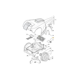 STIGA Sports Ricevitore Originale Stiga - 1126-1072-01