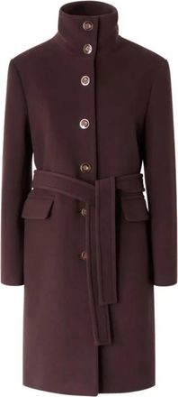 Pinko Pinko, Jassen, Dames, Rood, S, Citiso Cappotto Panno Doppio