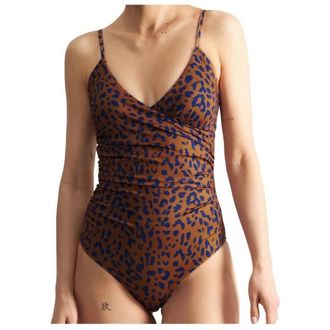 Dedicated Wrap Swimsuit Klinte Badeanzug f&uuml;r Damen | wei&szlig;