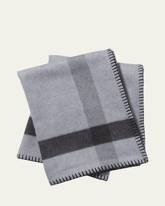 Sofiacashmere Double-Face Cashmere Throw Blanket, 56 x 72