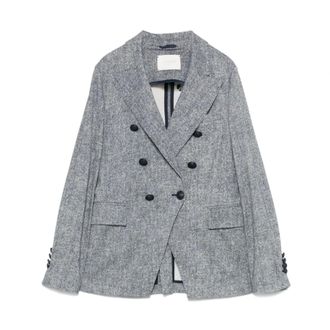 Circolo 1901 Dames, Jassen, Blauw, Maat: 2XS Katoen