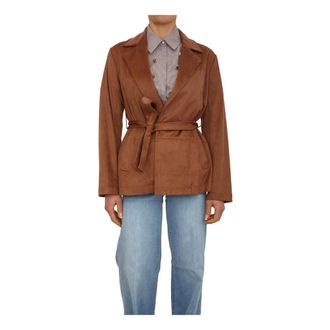 Liu Jo Giaccone Wa6169E1090 - female - Liu Jo - Blazers - Brown - XS - Jackets