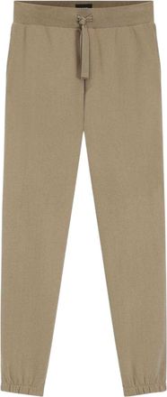 HUGO BOSS Slanke joggingsbroek met chevronpatroon voor heren (Bruin)