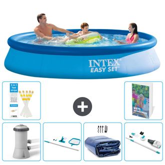 Intex Piscina Easy Set Redonda - 366x76 Cm - 7-piezas S323