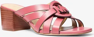 Michael Kors Erika Leather Sandal
