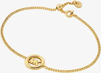 Michael Kors Logo Charm Slider Bracelet