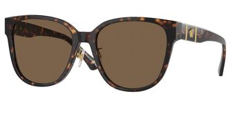 Versace VE4460D Asian Fit 108/73 Womens Sunglasses Tortoiseshell Size 57