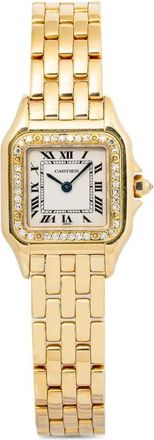 Cartier Pre-owned Panth&egrave;re 22 mm horloge - Goud