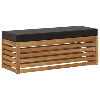 vidaXL Banco De Stoel Al Aire Libre Madera De Acacia S&oacute;lida Natural Vidaxl