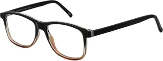 Andy Wolf Accessoires, unisex, Bruin, ONE Size, Wol, Bruine Rechthoekige Optische Monturen