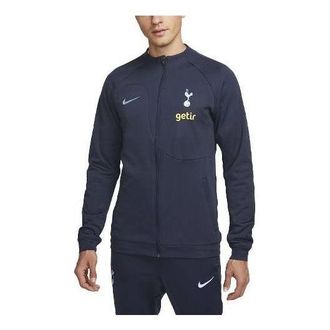Nike Tottenham Hotspur Academy Pro Full-Zip Knit Football Jackets Navy DV5056-460